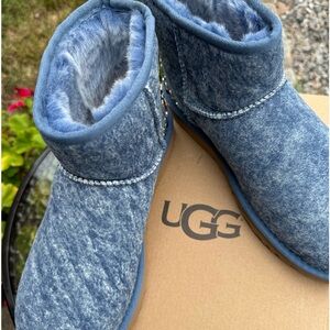 UGG denim boots. Brand new.